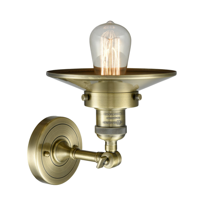 Innovations - 203-AB-M4 - One Light Wall Sconce - Franklin Restoration - Antique Brass