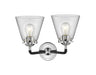 Innovations - 284-2W-BPN-G62-LED - LED Bath Vanity - Nouveau - Black Polished Nickel