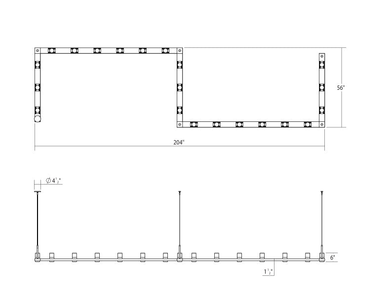 LED Pendant-Linear/Island-Sonneman-Lighting Design Store