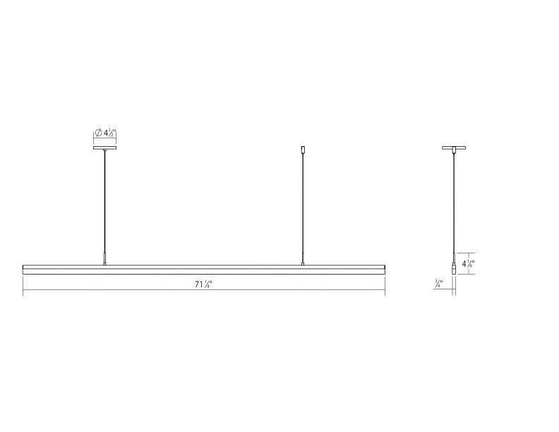 LED Pendant-Linear/Island-Sonneman-Lighting Design Store