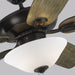 Generation Lighting - 5COM52AGPD-V1 - 52``Ceiling Fan - Colony Max Plus - Aged Pewter / Matte White Glass
