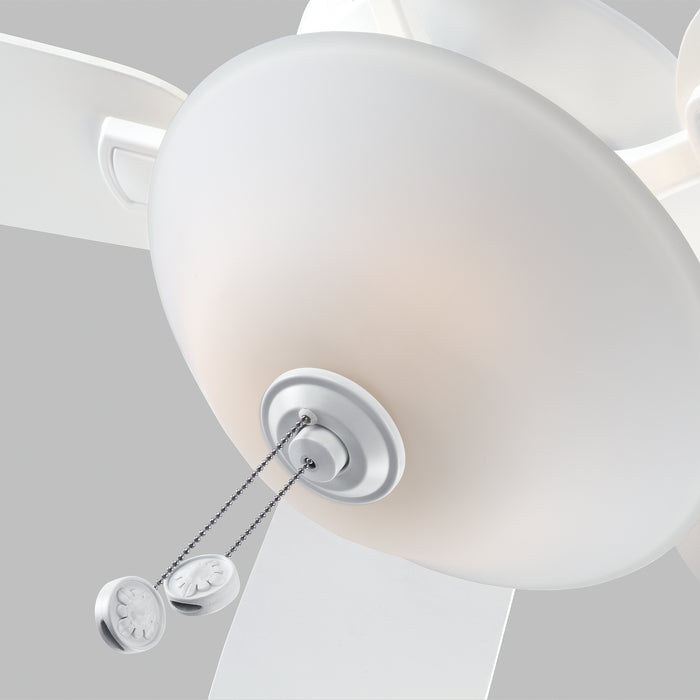 Generation Lighting - 5COM52RZWD-V1 - 52``Ceiling Fan - Colony Max Plus - Matte White