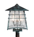 Four Light Post Mount-Exterior-Meyda Tiffany-Lighting Design Store