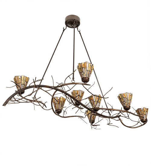 Eight Light Chandelier-Large Chandeliers-Meyda Tiffany-Lighting Design Store