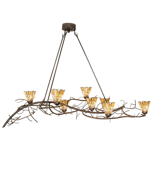 Eight Light Chandelier-Large Chandeliers-Meyda Tiffany-Lighting Design Store