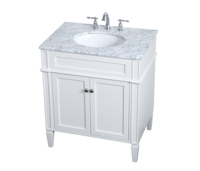 Park Avenue Single Bathroom Vanity-Plumbing-Elegant Lighting-Lighting Design Store