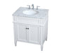 Park Avenue Single Bathroom Vanity-Plumbing-Elegant Lighting-Lighting Design Store