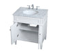 Park Avenue Single Bathroom Vanity-Plumbing-Elegant Lighting-Lighting Design Store