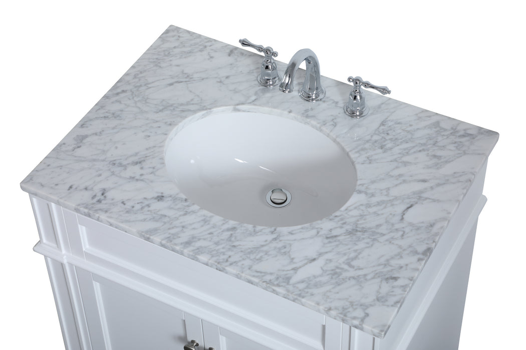 Park Avenue Single Bathroom Vanity-Plumbing-Elegant Lighting-Lighting Design Store