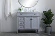 Park Avenue Single Bathroom Vanity-Plumbing-Elegant Lighting-Lighting Design Store