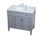 Park Avenue Single Bathroom Vanity-Plumbing-Elegant Lighting-Lighting Design Store