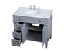 Park Avenue Single Bathroom Vanity-Plumbing-Elegant Lighting-Lighting Design Store