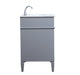 Park Avenue Single Bathroom Vanity-Plumbing-Elegant Lighting-Lighting Design Store