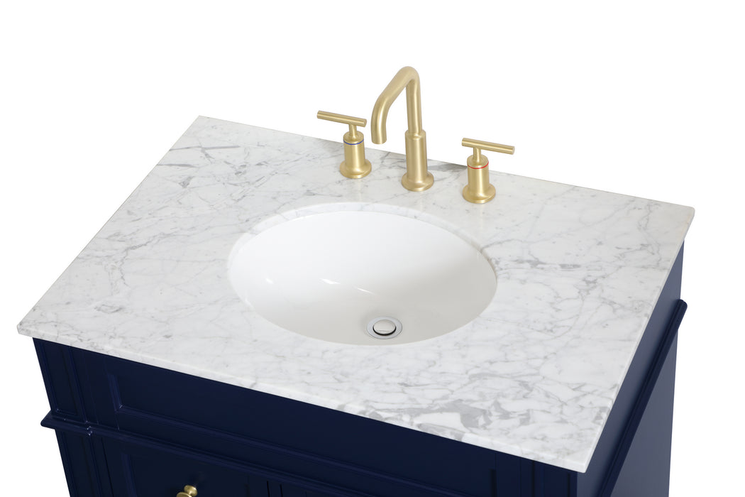 Park Avenue Single Bathroom Vanity-Plumbing-Elegant Lighting-Lighting Design Store