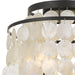 Brielle Ceiling Mount-Flush Mounts-Crystorama-Lighting Design Store
