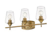 Z-Lite - 473-3V-OBR - Three Light Vanity - Joliet - Olde Brass