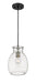 Z-Lite - 476MP-MB-BN - One Light Pendant - Bella - Matte Black / Brushed Nickel