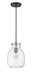 Z-Lite - 476MP-MB-BN - One Light Pendant - Bella - Matte Black / Brushed Nickel