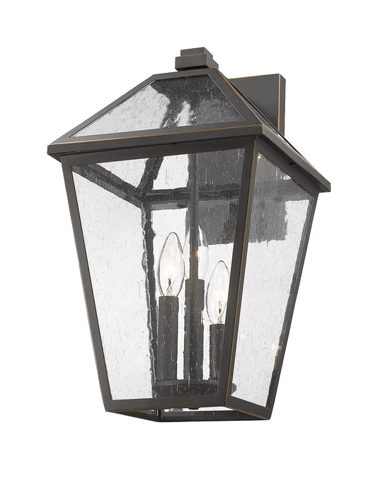 Z-Lite - 579B-ORB - Three Light Outdoor Wall Sconce - Talbot - Oil Rubbed Bronze
