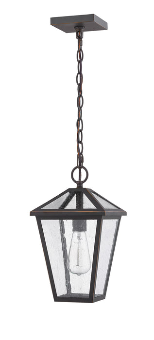 Z-Lite - 579CHM-ORB - One Light Outdoor Chain Mount - Talbot - Oil Rubbed Bronze