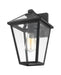 Z-Lite - 579M-BK - One Light Outdoor Wall Mount - Talbot - Black