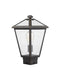 Z-Lite - 579PHMS-ORB - One Light Outdoor Post Mount - Talbot - Oil Rubbed Bronze
