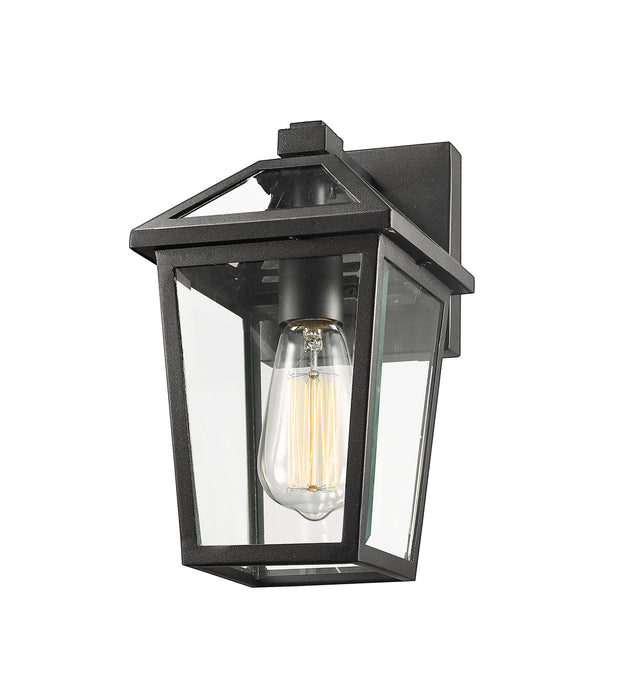 Z-Lite - 579S-BK - One Light Outdoor Wall Mount - Talbot - Black