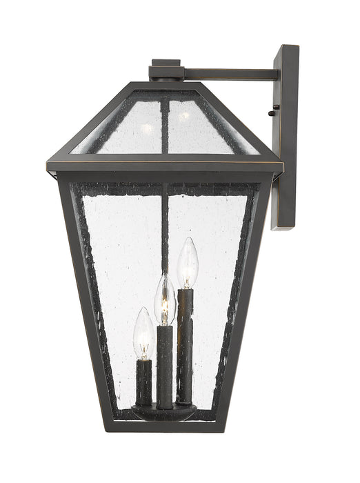 Z-Lite - 579XL-ORB - Three Light Outdoor Wall Sconce - Talbot - Oil Rubbed Bronze