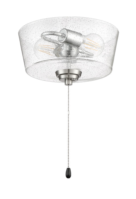 Craftmade - LK2802-BNK-LED - LED Fan Light Kit - Light Kit- Bowl - Brushed Polished Nickel