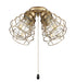 Craftmade - LK405101-SB-LED - LED Fan Light Kit - 4 Arm Light Kit - Satin Brass