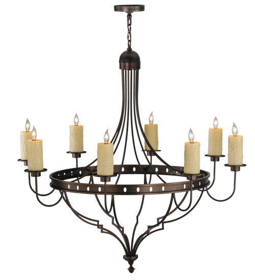 Eight Light Chandelier-Large Chandeliers-Meyda Tiffany-Lighting Design Store