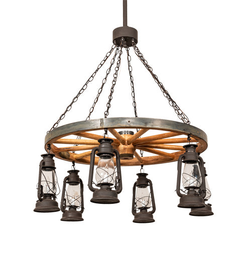 Six Light Chandelier-Large Chandeliers-Meyda Tiffany-Lighting Design Store