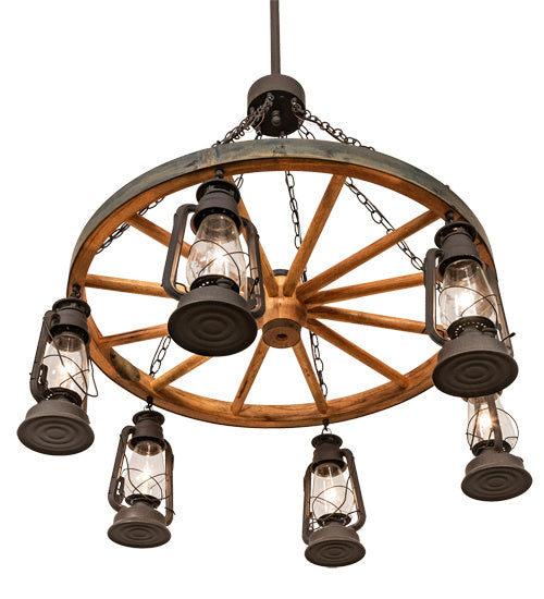 Six Light Chandelier-Large Chandeliers-Meyda Tiffany-Lighting Design Store