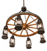 Six Light Chandelier-Large Chandeliers-Meyda Tiffany-Lighting Design Store