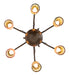 Six Light Chandelier-Mid. Chandeliers-Meyda Tiffany-Lighting Design Store