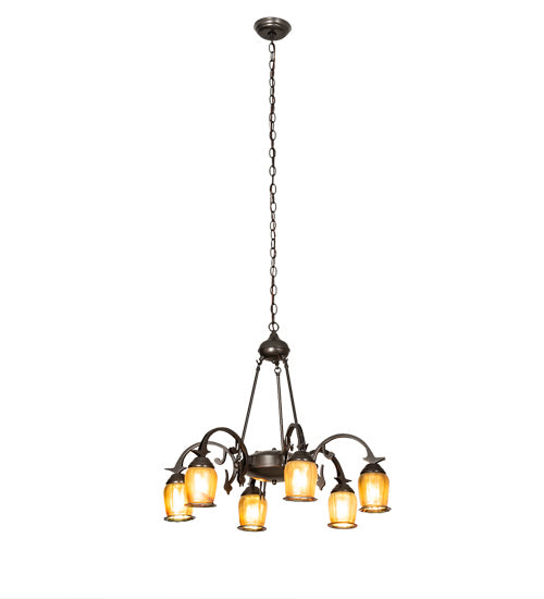 Six Light Chandelier-Mid. Chandeliers-Meyda Tiffany-Lighting Design Store