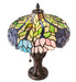 Meyda Tiffany - 224040 - One Light Table Lamp - Wisteria - Mahogany Bronze