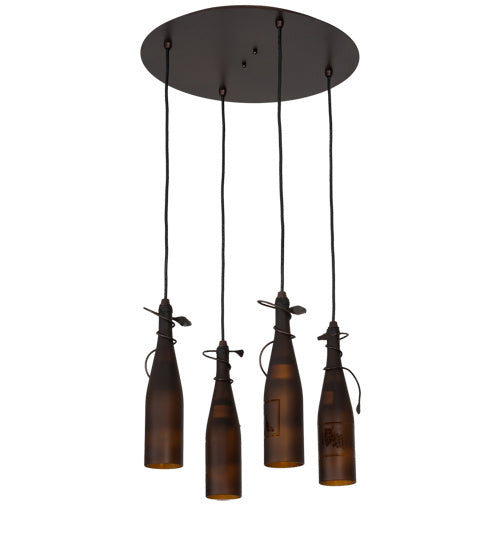 Four Light Pendant-Pendants-Meyda Tiffany-Lighting Design Store