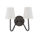 Meridian - M90055ORB - Two Light Wall Sconce - Mscon - Oil Rubbed Bronze