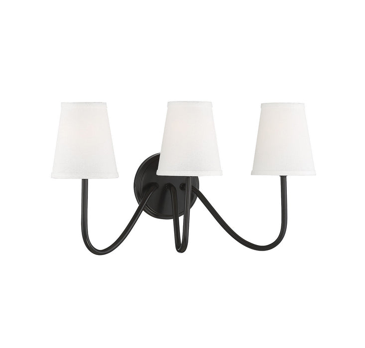 Meridian - M90056ORB - Three Light Wall Sconce - Mscon - Oil Rubbed Bronze