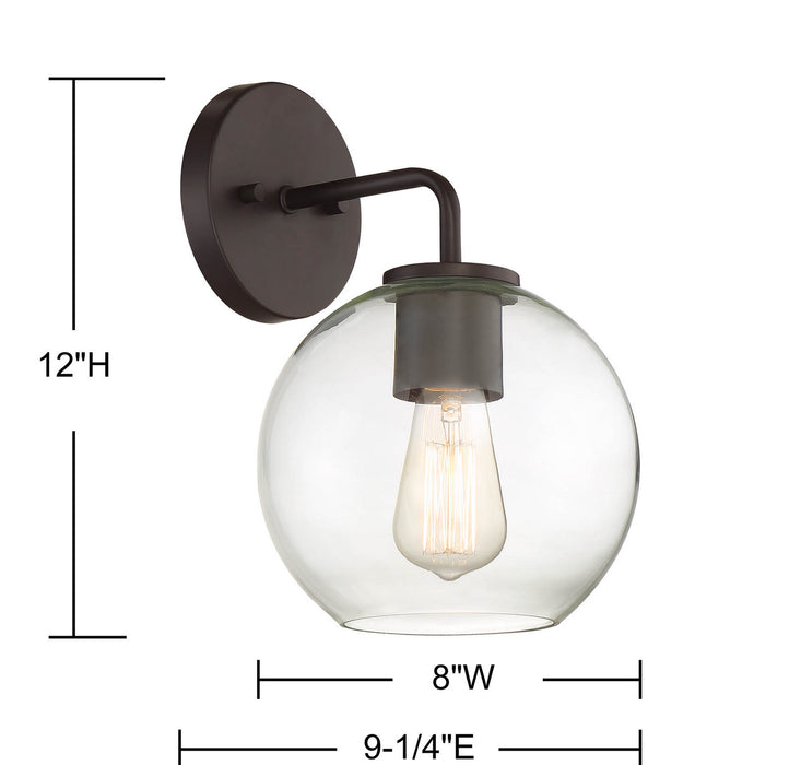 Meridian - M50044ORB - One Light Outdoor Wall Sconce - Moutd - Oil Rubbed Bronze