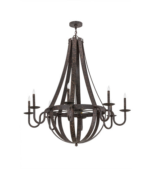 Eight Light Chandelier-Large Chandeliers-Meyda Tiffany-Lighting Design Store