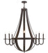 Eight Light Chandelier-Large Chandeliers-Meyda Tiffany-Lighting Design Store