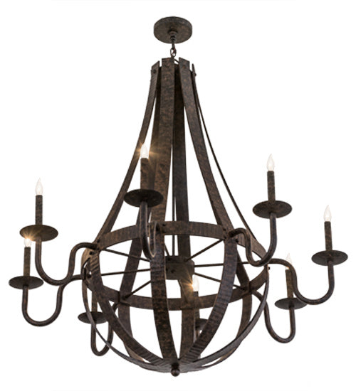 Eight Light Chandelier-Large Chandeliers-Meyda Tiffany-Lighting Design Store