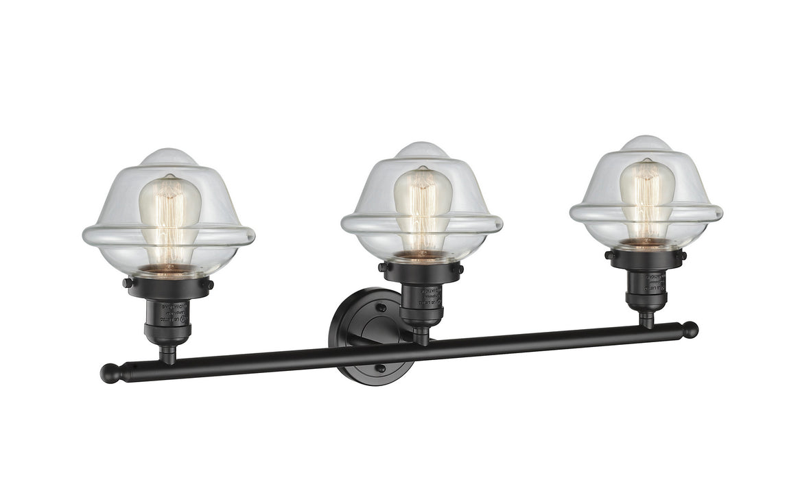 Innovations - 205-OB-G532 - Three Light Bath Vanity - Franklin Restoration - Oil Rubbed Bronze