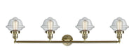 Innovations - 215-AB-G532 - Four Light Bath Vanity - Franklin Restoration - Antique Brass
