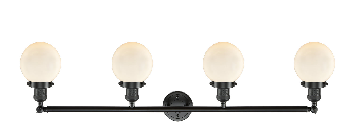 Innovations - 215-OB-G201-6 - Four Light Bath Vanity - Franklin Restoration - Oil Rubbed Bronze