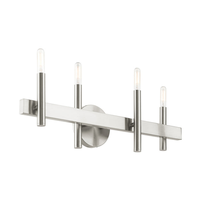 Denmark Vanity Light-Bathroom Fixtures-Livex Lighting-Lighting Design Store