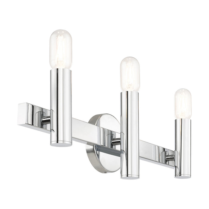 Helsinki Vanity Light-Bathroom Fixtures-Livex Lighting-Lighting Design Store