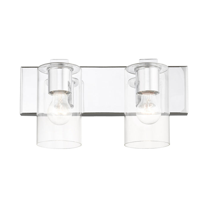 Zurich Vanity Light-Bathroom Fixtures-Livex Lighting-Lighting Design Store